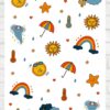 Vente planche de stickers pour enfants / ados - Boutique en ligne - Création française - Chaleur estivale