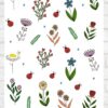 Vente planche de stickers pour enfants / ados - Boutique en ligne - Création française - Flower power