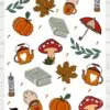Vente planche de stickers pour enfants / ados - Boutique en ligne - Création française - Les joies de l'automne