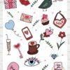 Vente planche de stickers pour enfants / ados - Boutique en ligne - Création française - Love to love