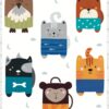 Vente planche de stickers - mes copains animaux - stickers animaux - stickers enfants - boutique en ligne stickers