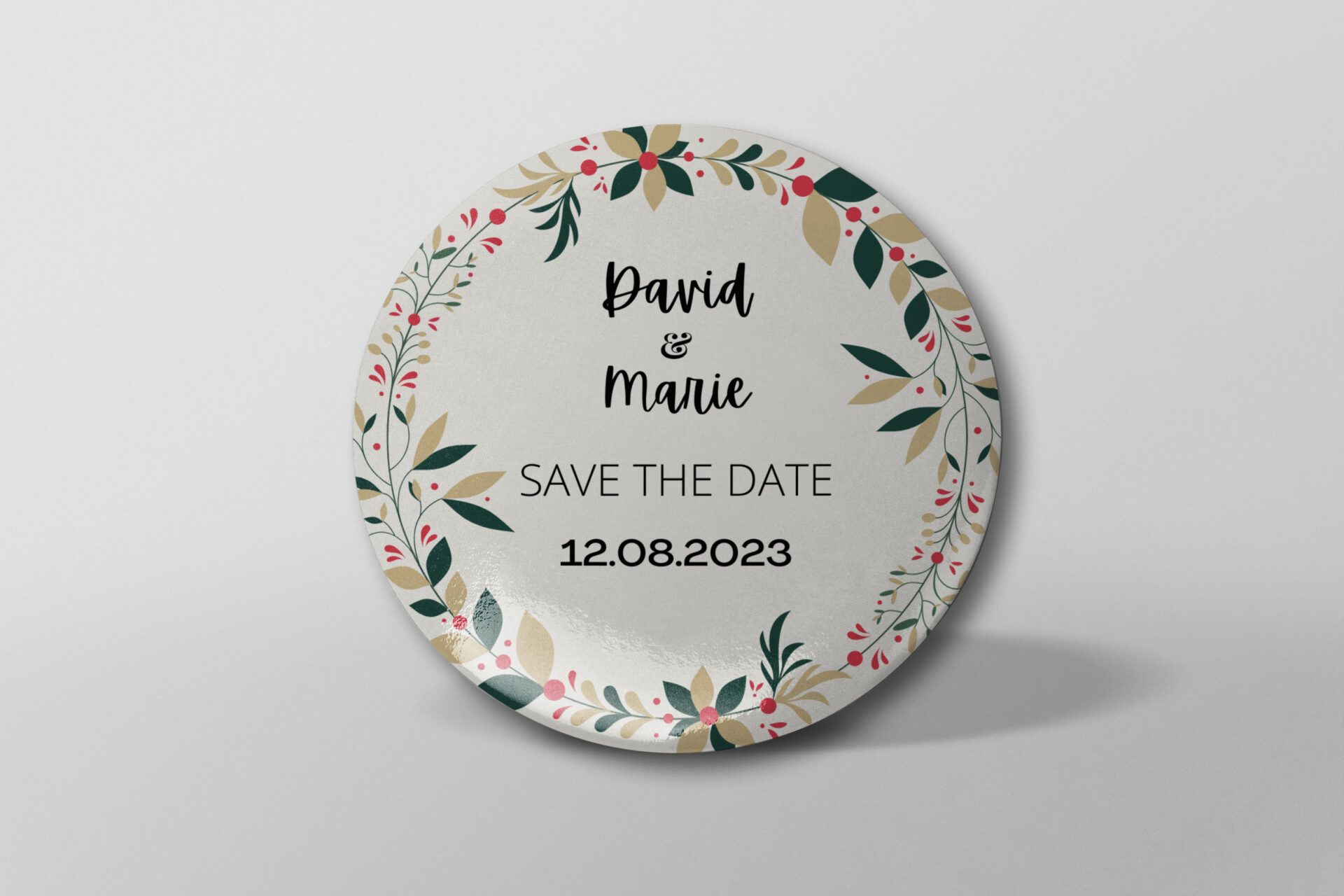 Vente badges - Save the date - badge invitation badge mariage invités