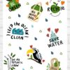 Vente planche de stickers pour enfants / ados - Boutique en ligne - Création française - Save the planet