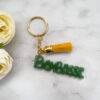 Porte clé mot - Bombasse vert - Boutique en ligne d'idées cadeau et de décoration