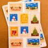 Vente en ligne de planche de stickers pour enfants / ados et bullet journal et agenda - Boutique en ligne de stickers pour enfants - Création française - Stickers Noël , stickers père Noël - Stickers pour les fêtes de fin d'année. Autocollant - gommettes de noël - création artisanale - fait main - stickers prédécoupées - boutique françaises - Noël - fêtes de fin d'année - Joyeux noël - Bonne année - stickers pour les paquets cadeaux - stickers timbres - collection 5 - Christmas stamps - timbres noël