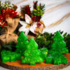 Mini Sapin décoration de table - vert paillettes - Boutique en ligne d'idées cadeaux et de décoration pour la fête des mères, la fêtes des pères ou pour un anniversaire enfant ou adulte, pour les fêtes de Noël ou pour tout autre occasion